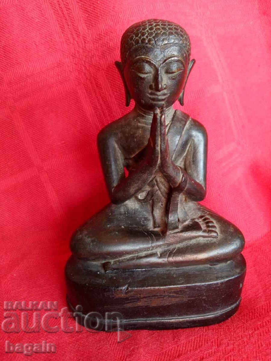Ancient Buddha statue.