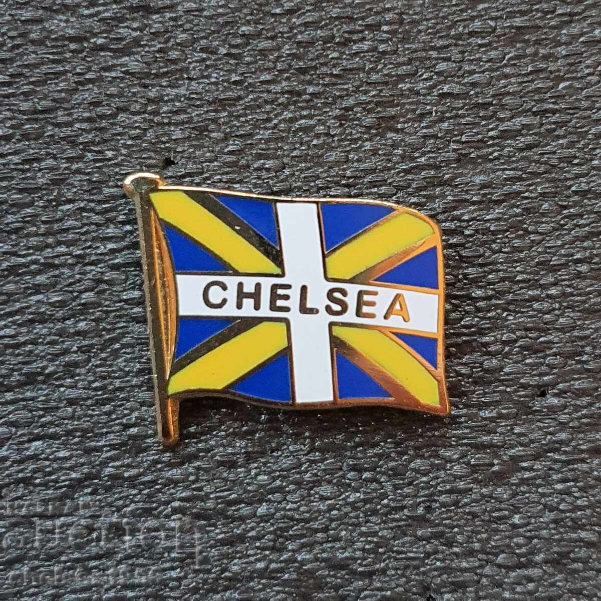 Chelsea Badge Flag Chelsea Badge Flag