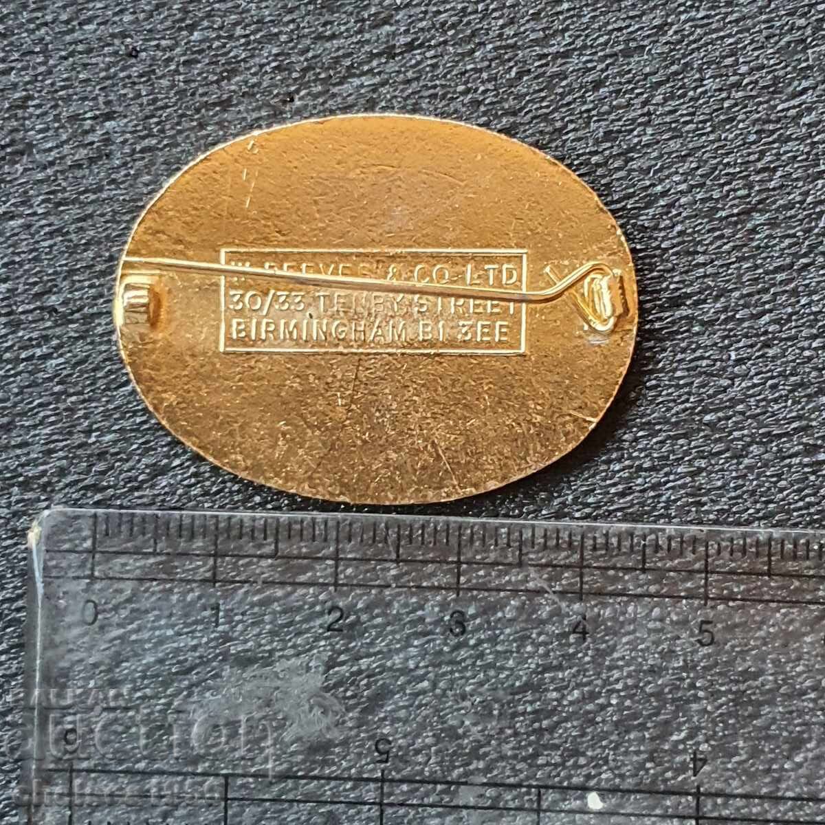 Insigna Manchester United W. Reeves cu preț 34.99 BGN | € 17.89 Insigna Manchester United W. Reeves cu preț 34.99 BGN | € 17.89