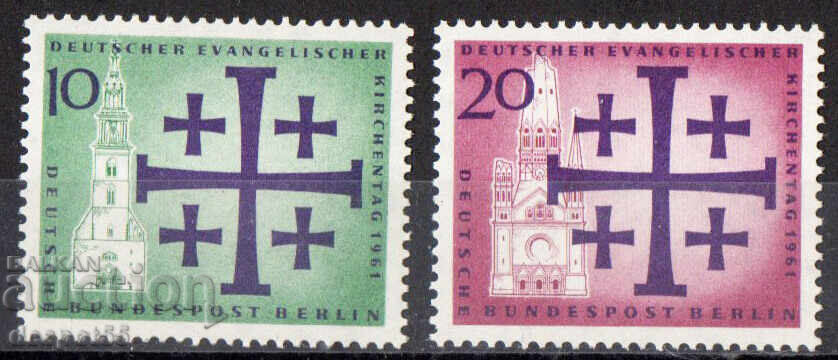 1961. Berlin. Day of the Evangelical Church 1961. Berlin. Day of the Evangelical Church