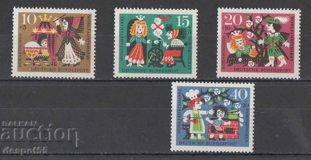 1964. Берлин. Благотворителна серия. 1964. Берлин. Благотворителна серия.