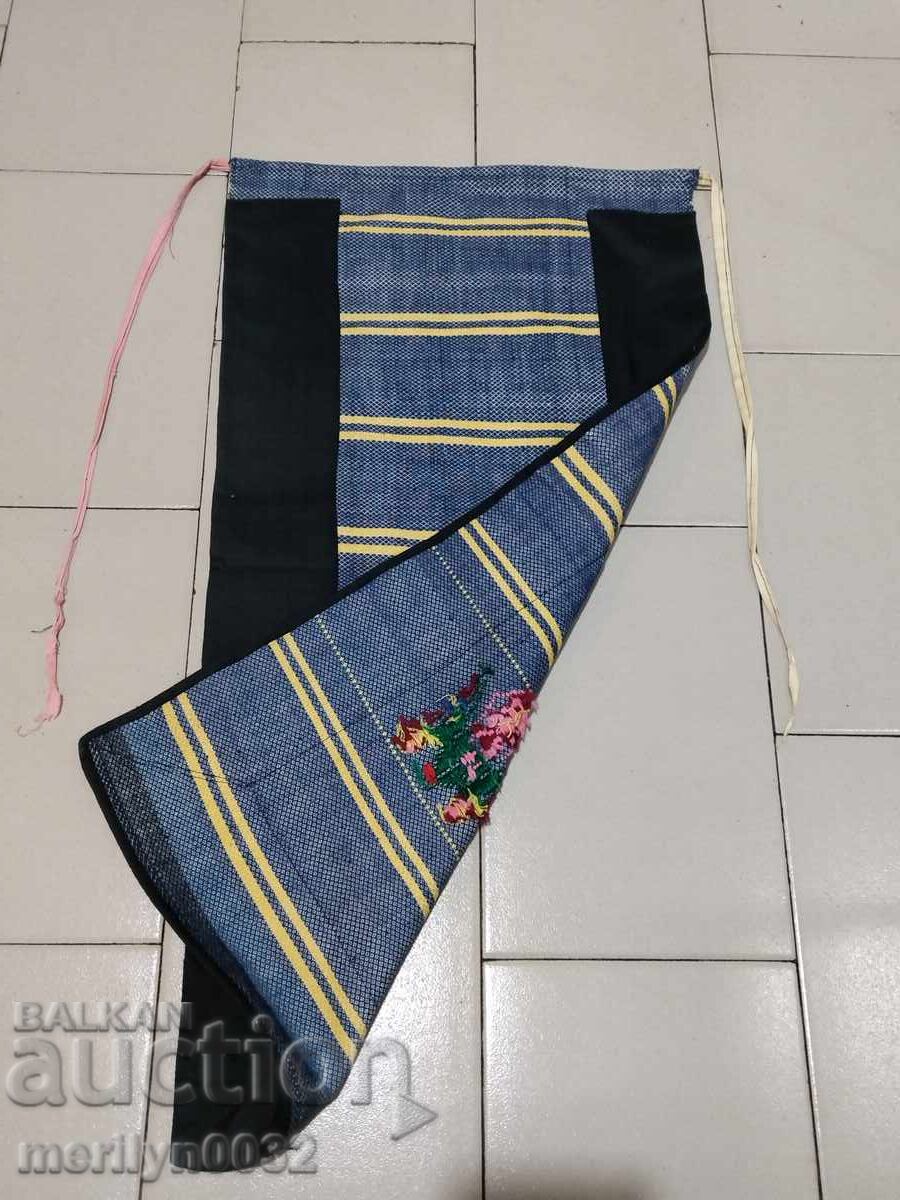 Auction Old apron tinsel embroidery, costume, cloth Auction Old apron tinsel embroidery, costume, cloth