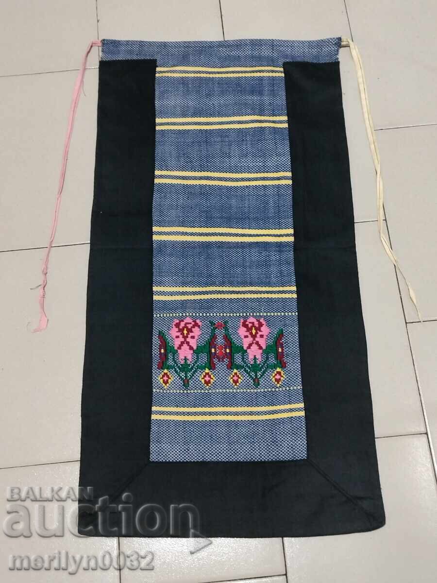 Old apron tinsel embroidery, costume, cloth Old apron tinsel embroidery, costume, cloth