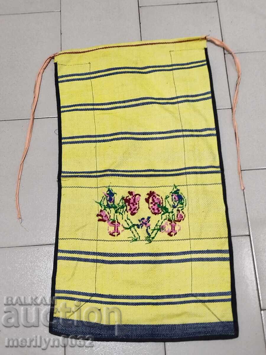 Broderie vechi șorț beteală, costum, pânză - 6 Broderie vechi șorț beteală, costum, pânză - 6