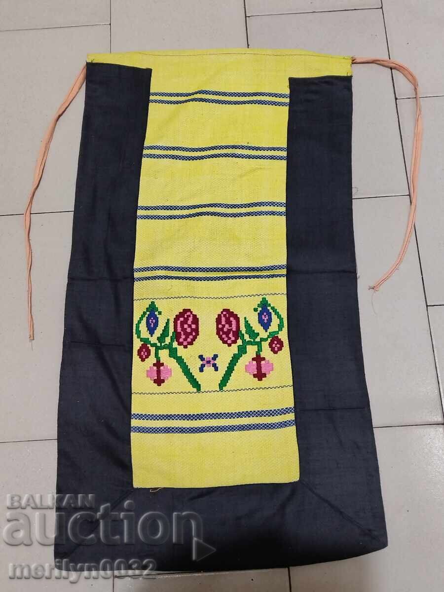 Broderie vechi șorț beteală, costum, pânză Broderie vechi șorț beteală, costum, pânză