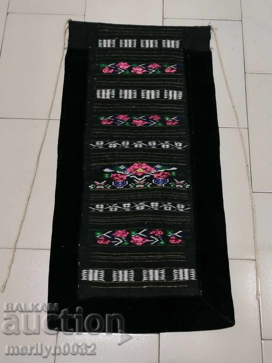 Broderie vechi șorț beteală, costum, pânză Broderie vechi șorț beteală, costum, pânză