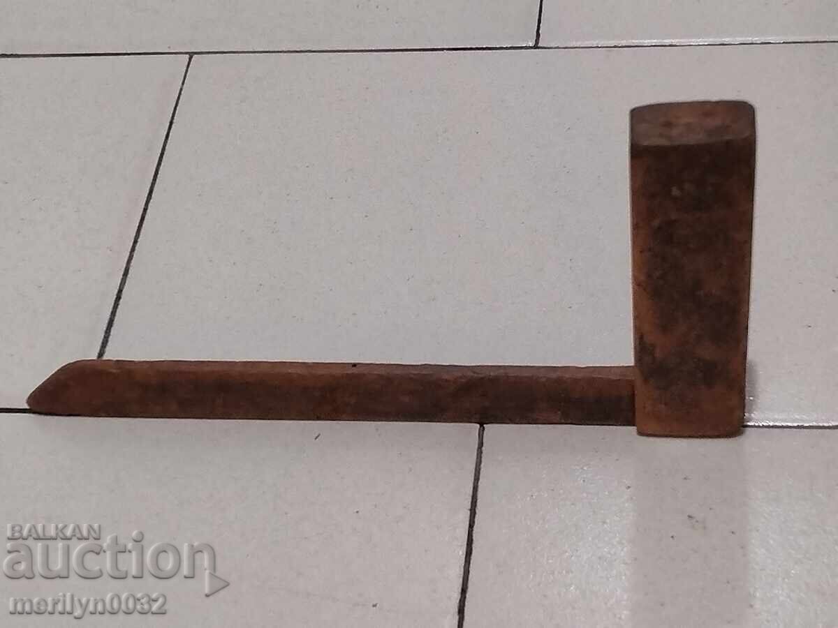 Old carpentry angle wooden tool - 6