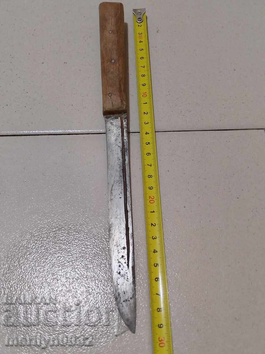 Παράδοση Παλιό μαχαίρι χασάπη Γκαμπρόβο από τις αρχές του 20ου αιώνα Παράδοση Παλιό μαχαίρι χασάπη Γκαμπρόβο από τις αρχές του 20ου αιώνα