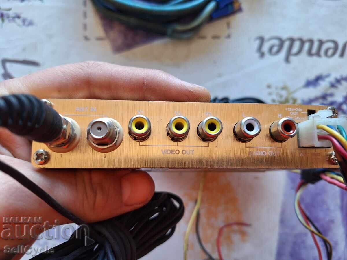 Auction ✅ CAR TUNER DVB-T RECEIVER DTR-1203EU❗ Auction ✅ CAR TUNER DVB-T RECEIVER DTR-1203EU❗