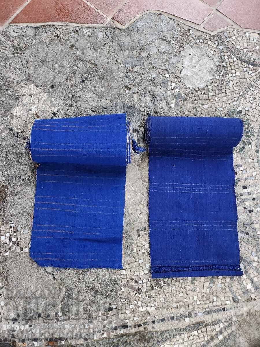 Authentic old hand-woven loom fabric from folk costumes Authentic old hand-woven loom fabric from folk costumes