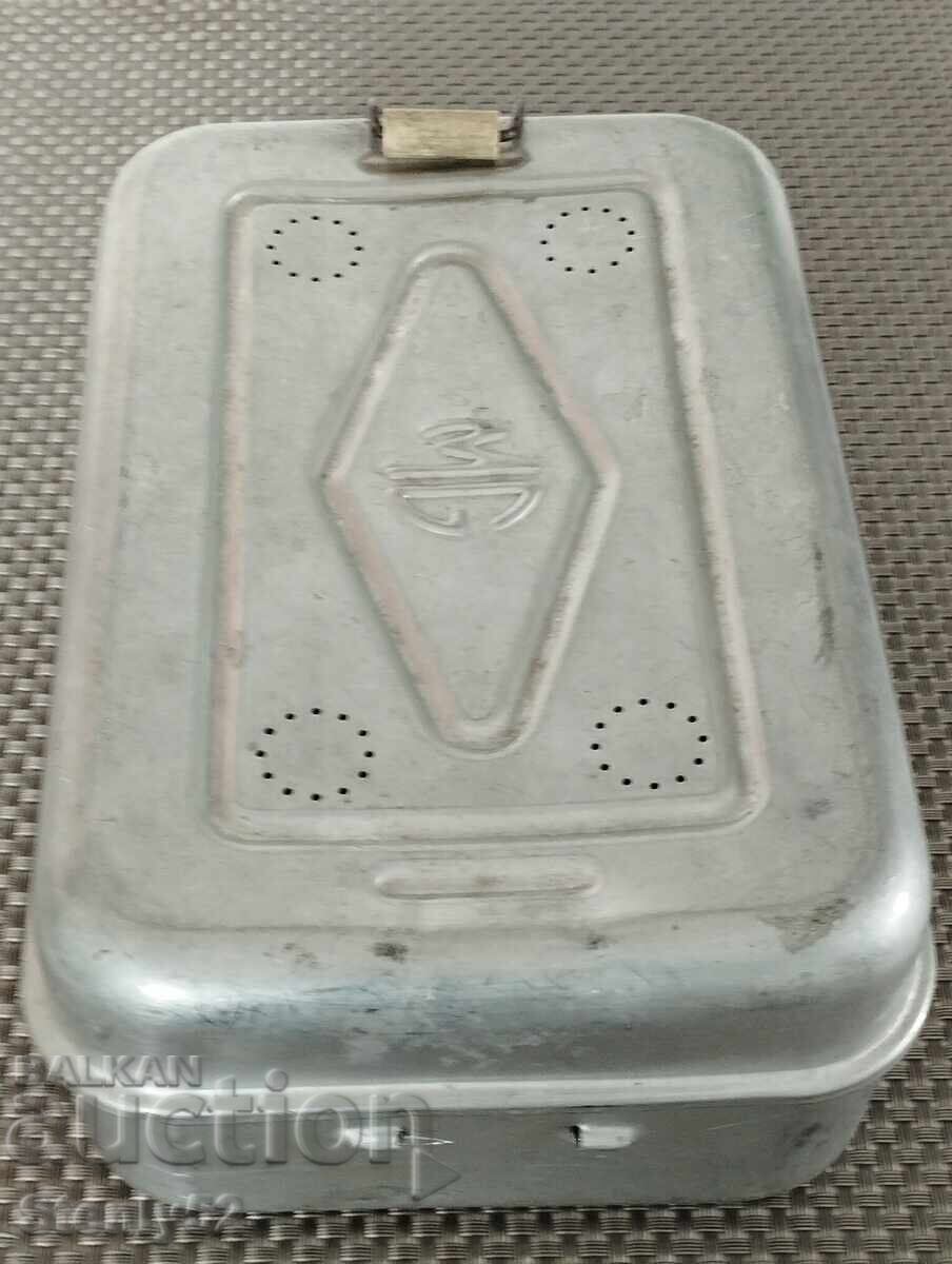 Large aluminum food storage container - 6