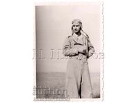 194? FOTOGRAFIE MICĂ VECHE PILOT AVIATOR AVIAȚIE D527