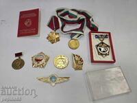 B.Z.C. Lot Badges and Medals