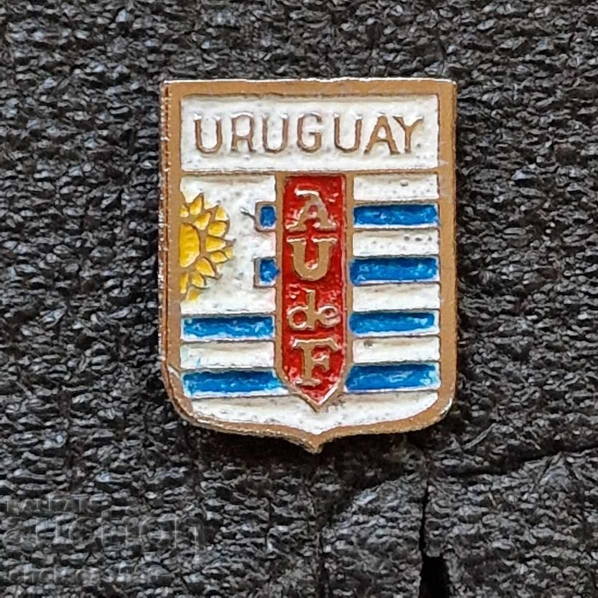 Uruguayan Football Association Badge 1970 - 1989 Uruguayan Football Association Badge 1970 - 1989
