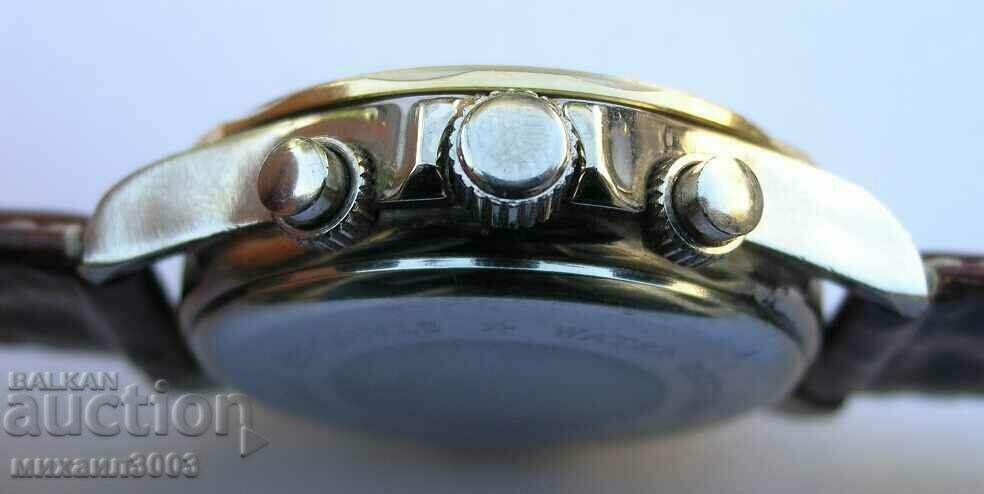 ΡΩΣΙΚΟ ΜΗΧΑΝΙΚΟ ΡΟΛΟΙ ΚΑΡΠΟΥ POLJOT CHRONOGRAPH με τιμή 700.00 BGN | € 357.90 ΡΩΣΙΚΟ ΜΗΧΑΝΙΚΟ ΡΟΛΟΙ ΚΑΡΠΟΥ POLJOT CHRONOGRAPH με τιμή 700.00 BGN | € 357.90