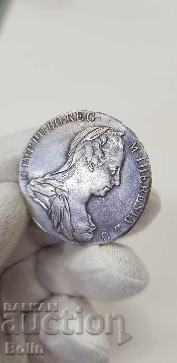 Delivery of Rare Silver Coin Thaler 1780 Maria Theresa "A.H---G.S" Delivery of Rare Silver Coin Thaler 1780 Maria Theresa "A.H---G.S"