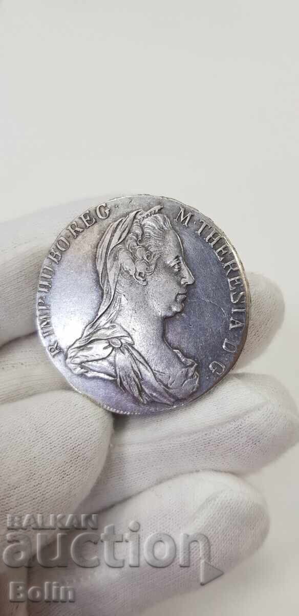 Rare Silver Coin Thaler 1780 Maria Theresa "A.H---G.S" Rare Silver Coin Thaler 1780 Maria Theresa "A.H---G.S"