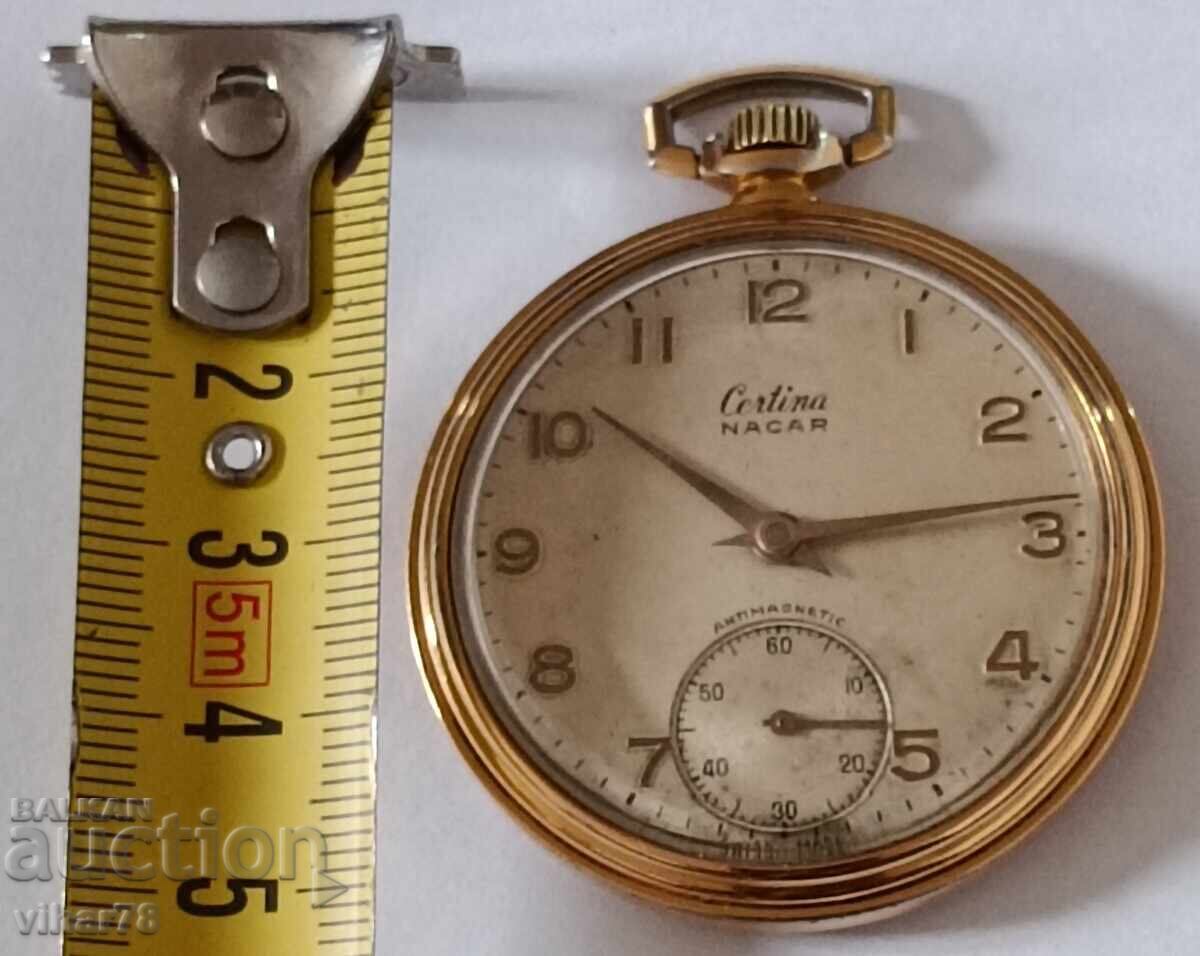 Gold-plated pocket watch - CERTINA with price 379.99 BGN | € 194.29 Gold-plated pocket watch - CERTINA with price 379.99 BGN | € 194.29