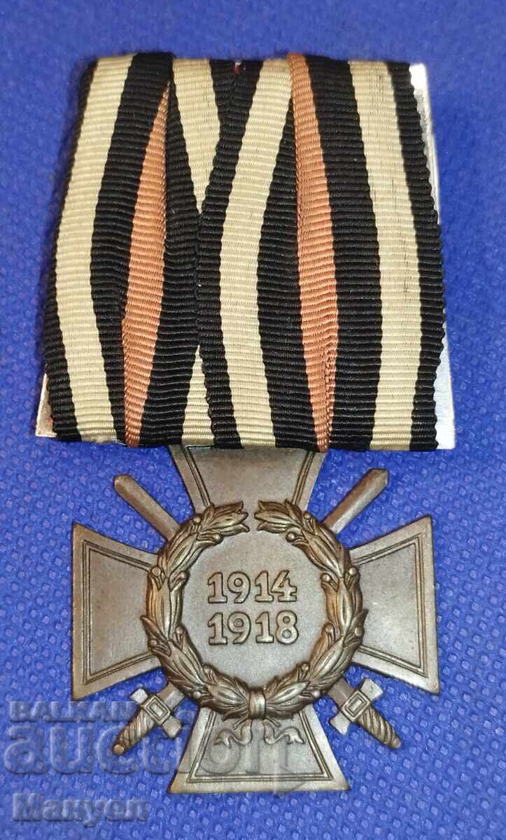 Cross for WWI Veterans - German Empire Cross for WWI Veterans - German Empire