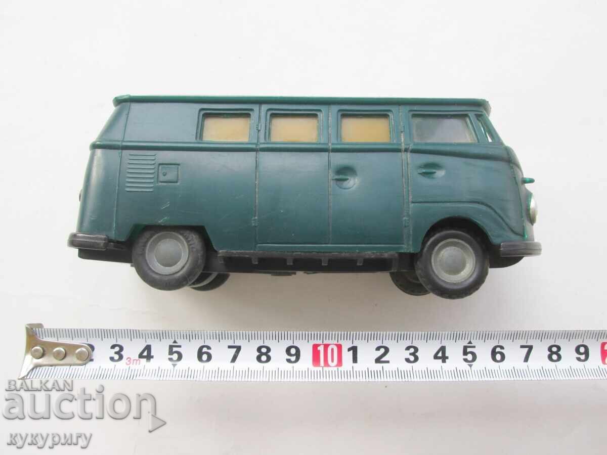 Old Soviet plastic toy car VW T1 bus Post Office - 6 Old Soviet plastic toy car VW T1 bus Post Office - 6