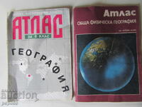 DOUĂ ATLASE DE GEOGRAFIE - CLASA a 6-a și a 7-a DE LA SOȚ /1/