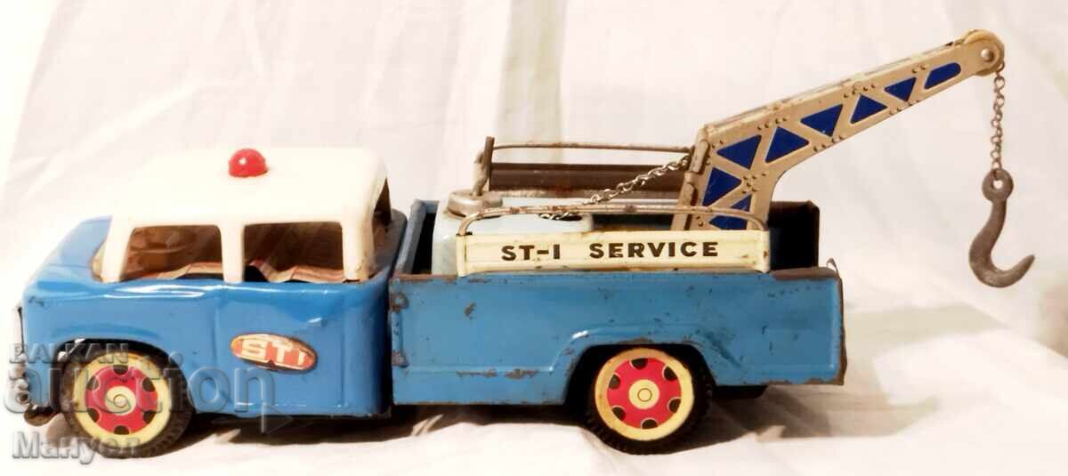 Стара и рядка ламаринена играчка. с цена 89.90 лв. | € 45.97 Стара и рядка ламаринена играчка. с цена 89.90 лв. | € 45.97