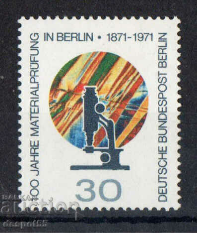 1971. Berlin. 100 years of metal testing company 1971. Berlin. 100 years of metal testing company