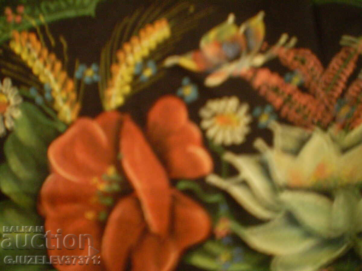 Hand-painted rug cover with price 99.00 BGN | € 50.62 Hand-painted rug cover with price 99.00 BGN | € 50.62