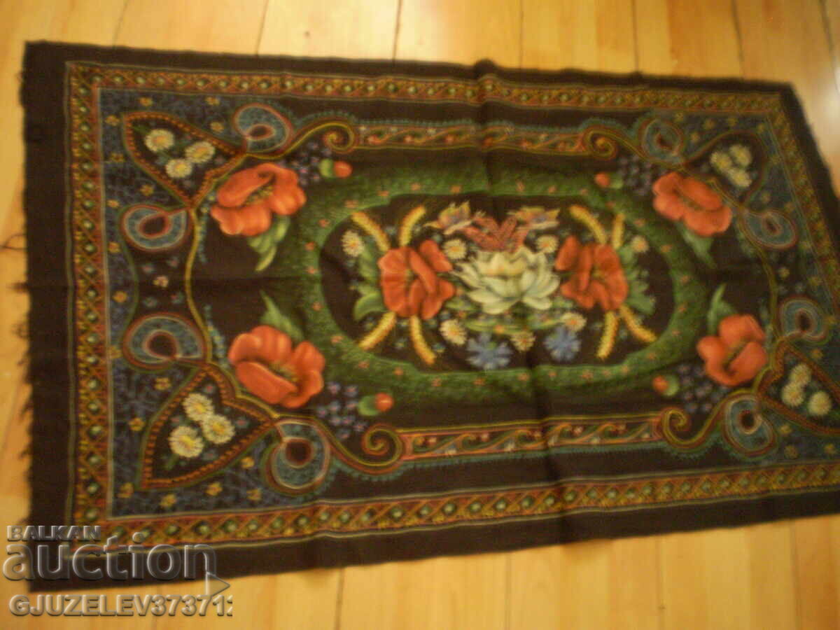 Hand-painted rug cover - 7 Hand-painted rug cover - 7