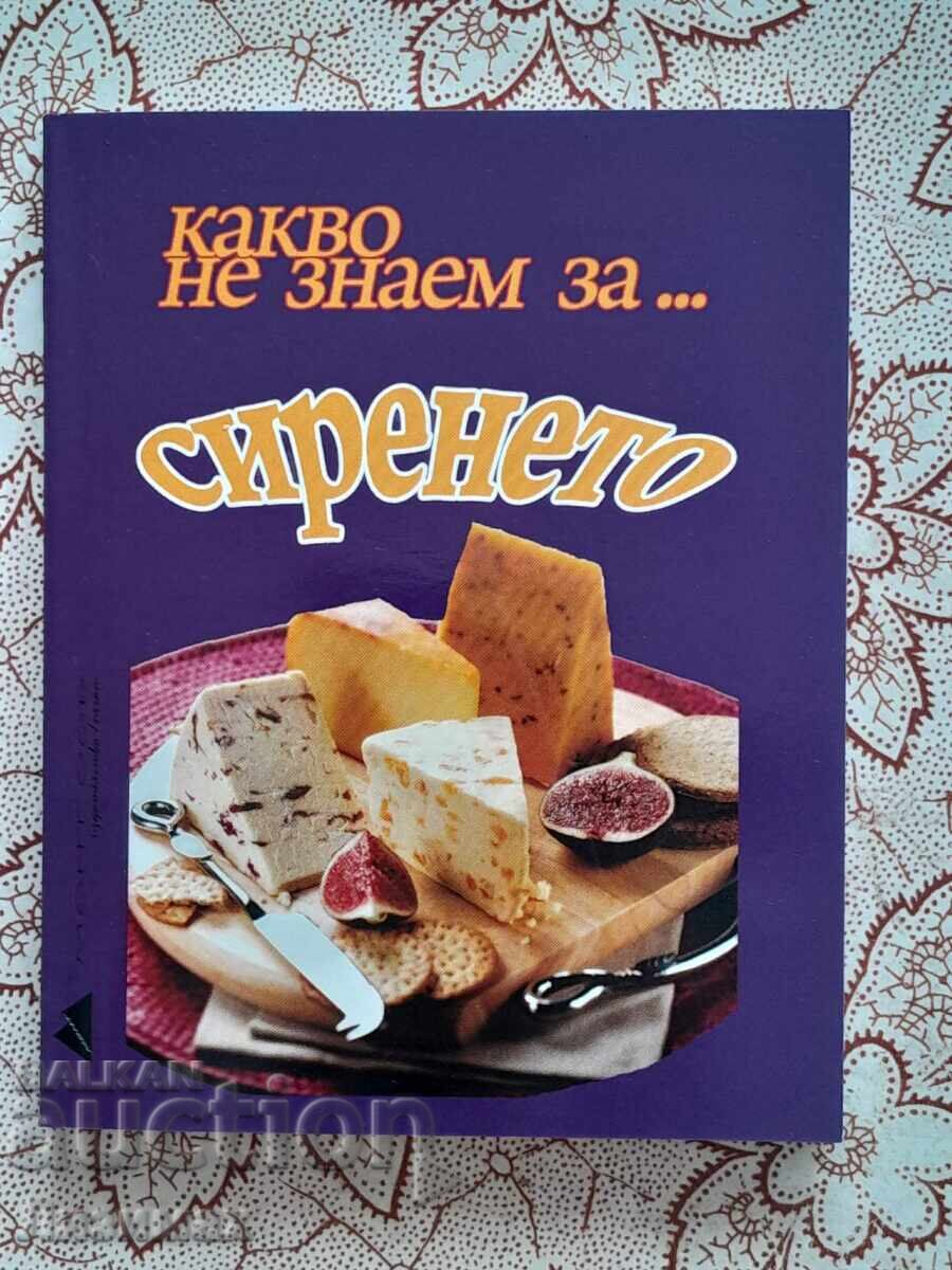 What We Don't Know About... Cheese What We Don't Know About... Cheese