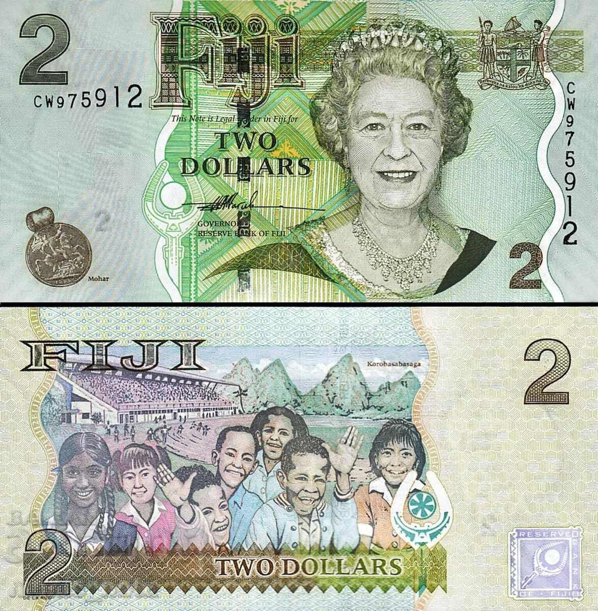 Φίτζι 2 δολάρια 2007 UNC Φίτζι 2 δολάρια 2007 UNC