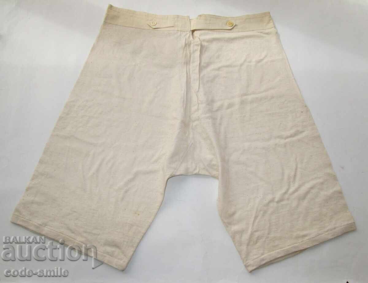 Lenjerie intimă veche de ofițer, chiloți, Regatul Bulgariei, furnizor de curte - 5