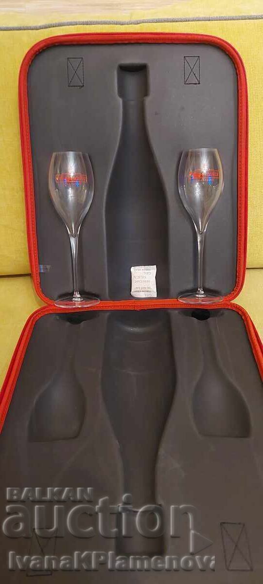 Wine bag with original France glasses for connoisseurs - 5