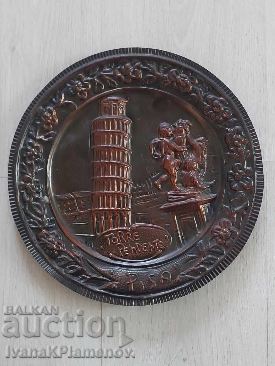 Пано медно  за ценители 29см