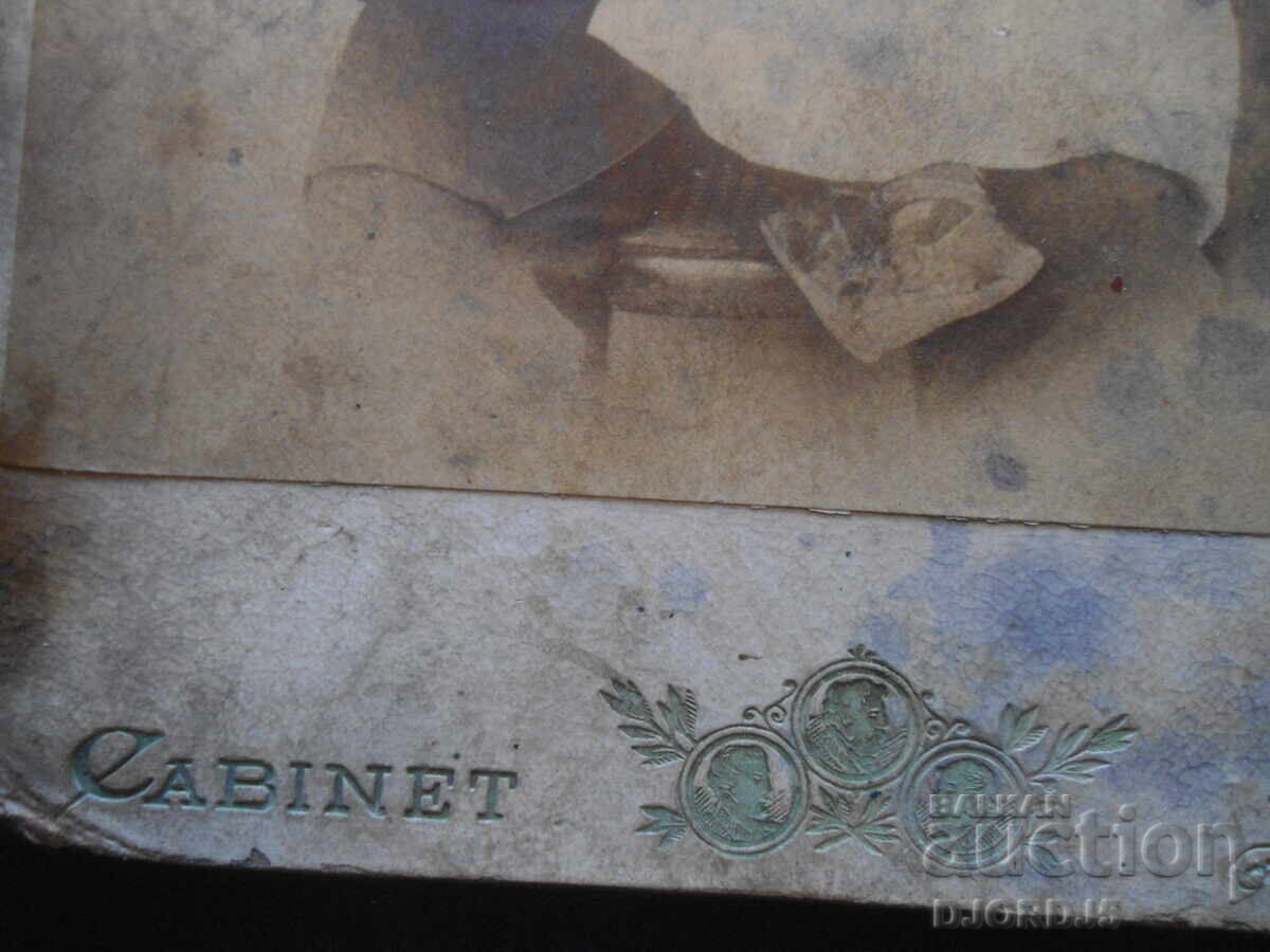 Δημοπρασία Παλιά φωτογραφία, χαρτόνι Δημοπρασία Παλιά φωτογραφία, χαρτόνι