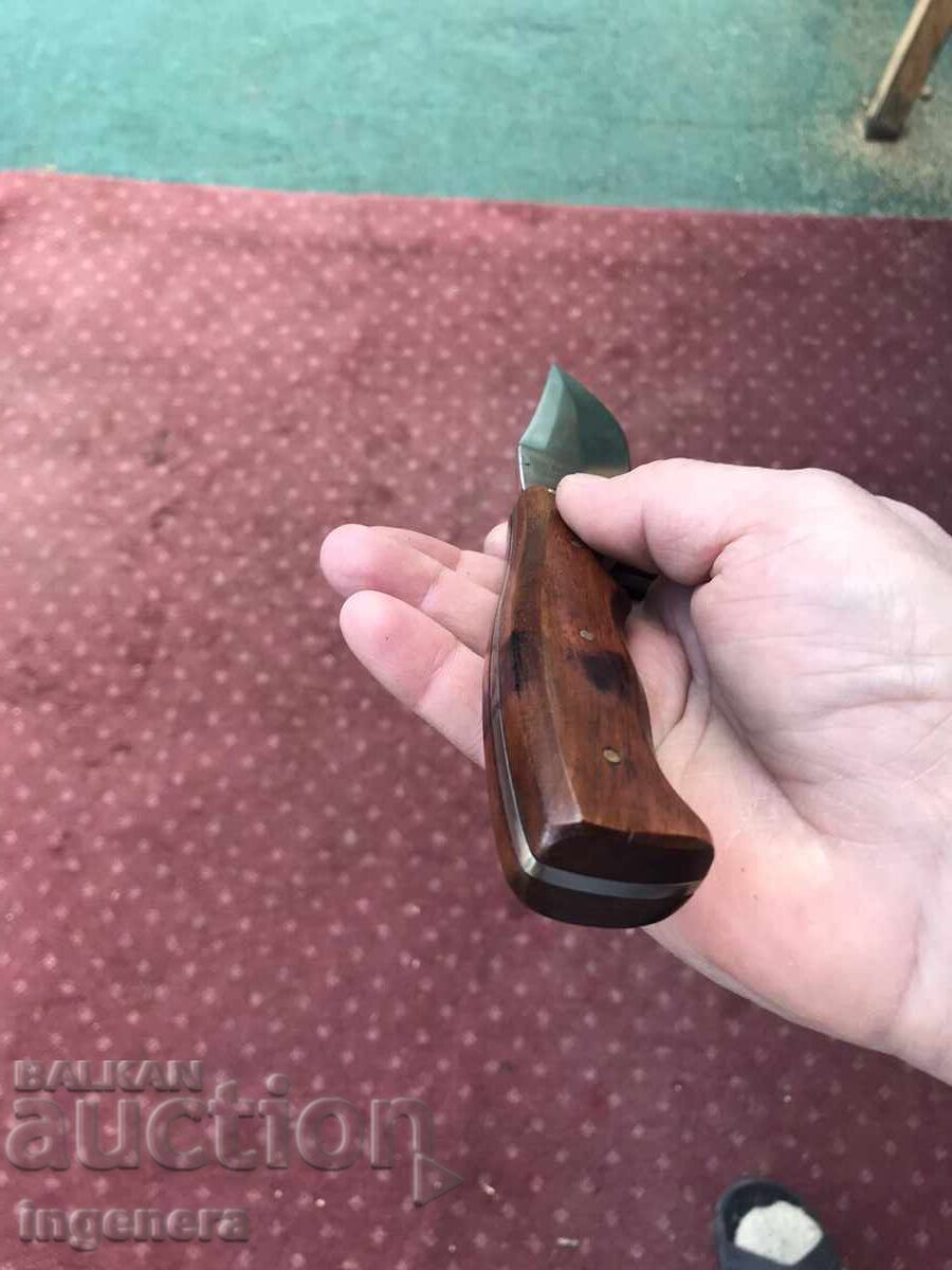 CUȚIT DE VÂNĂTOARE DE LUX MARCAT CU TOC - 7