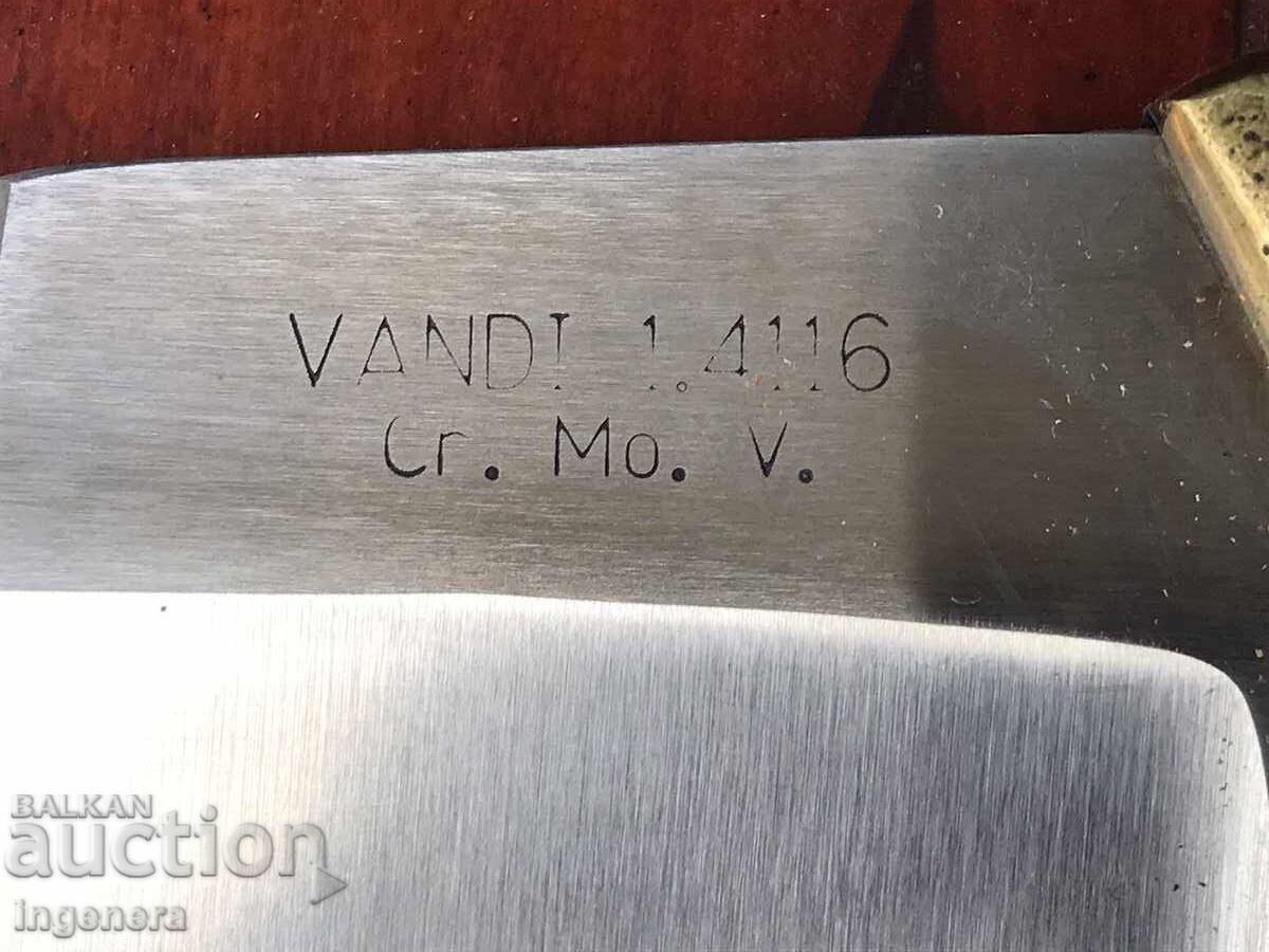 Auction KNIFE LOVEN LUX MARKED SHEATH Auction KNIFE LOVEN LUX MARKED SHEATH