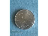 Мозамбик 5 метикала 1980 г.