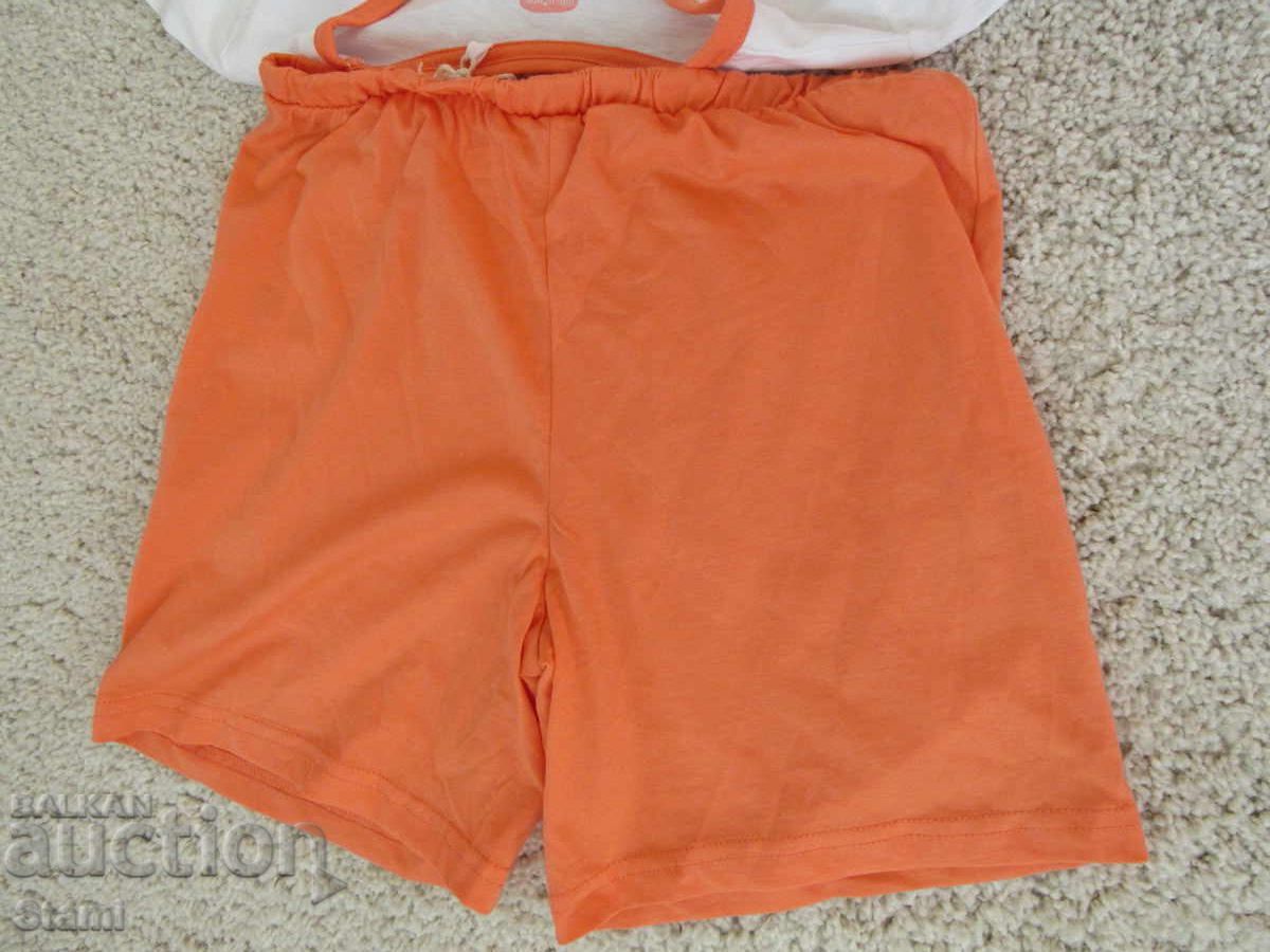 Auction New summer knitted children's pajamas for a girl Auction New summer knitted children's pajamas for a girl