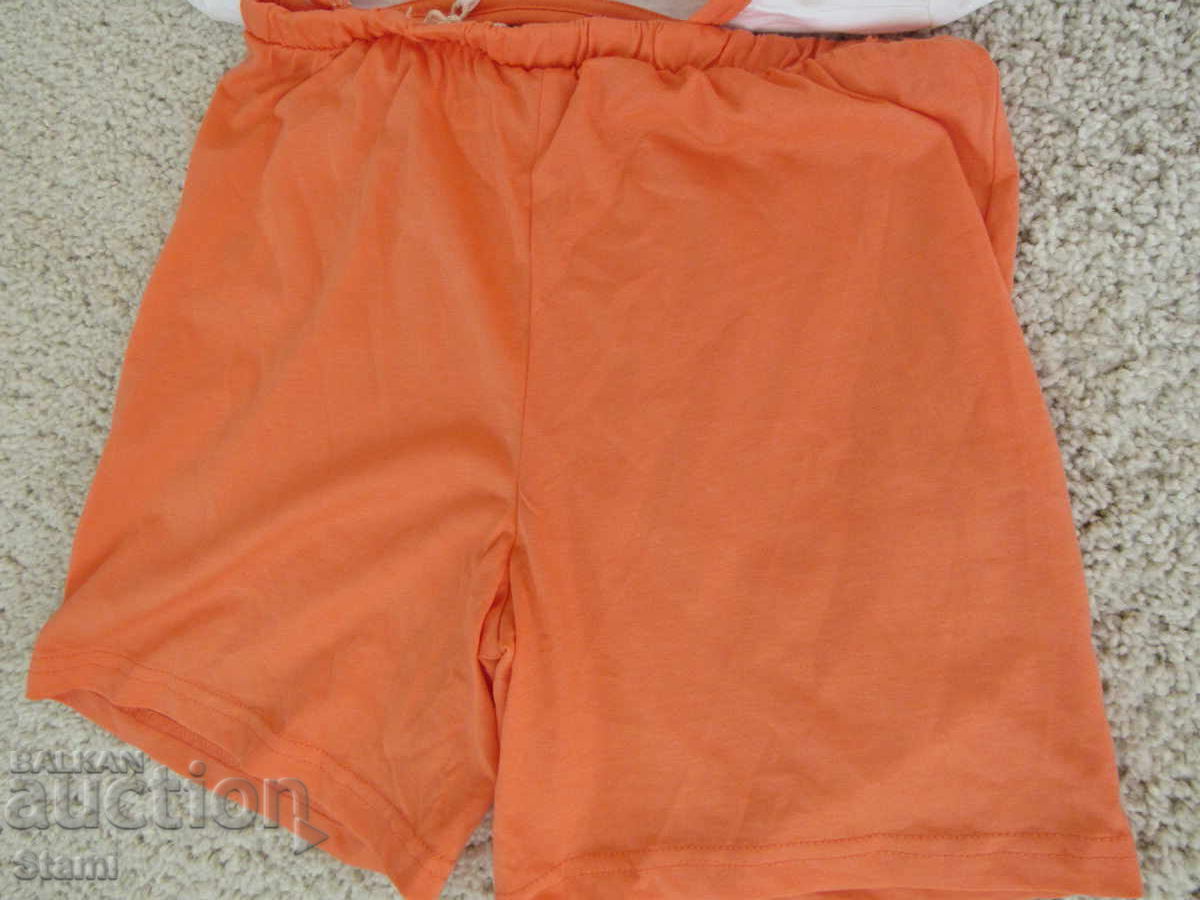 Delivery of New summer knitted children's pajamas for a girl Delivery of New summer knitted children's pajamas for a girl