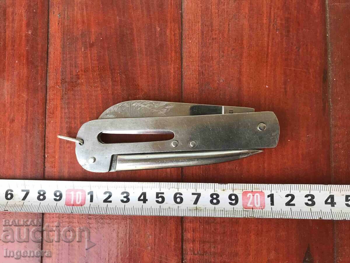 CUȚIT PLIABIL CUȚIT VECHI LAMĂ-marcată cu preț € 34.00 | 66.50 BGN