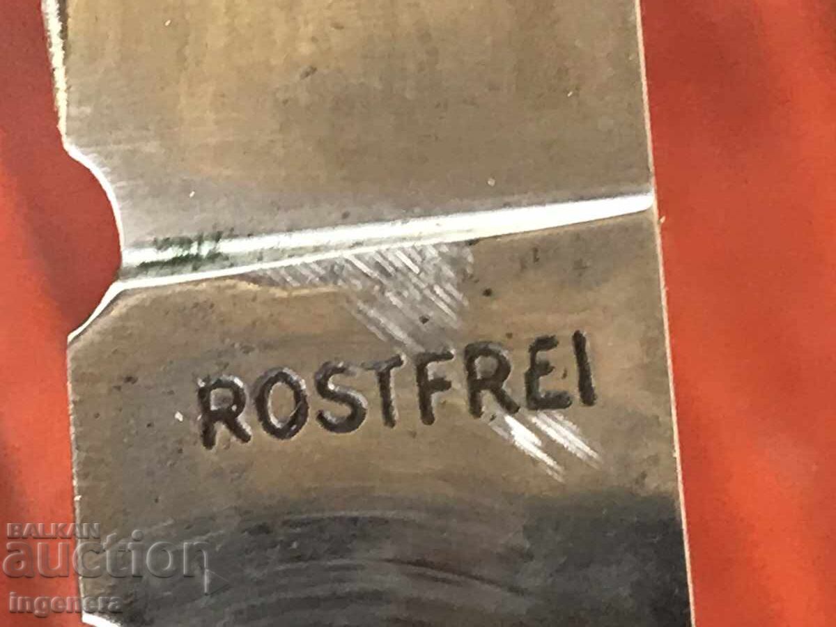 FOLDING KNIFE OLD KNIFE BLADE-marked - 7 FOLDING KNIFE OLD KNIFE BLADE-marked - 7