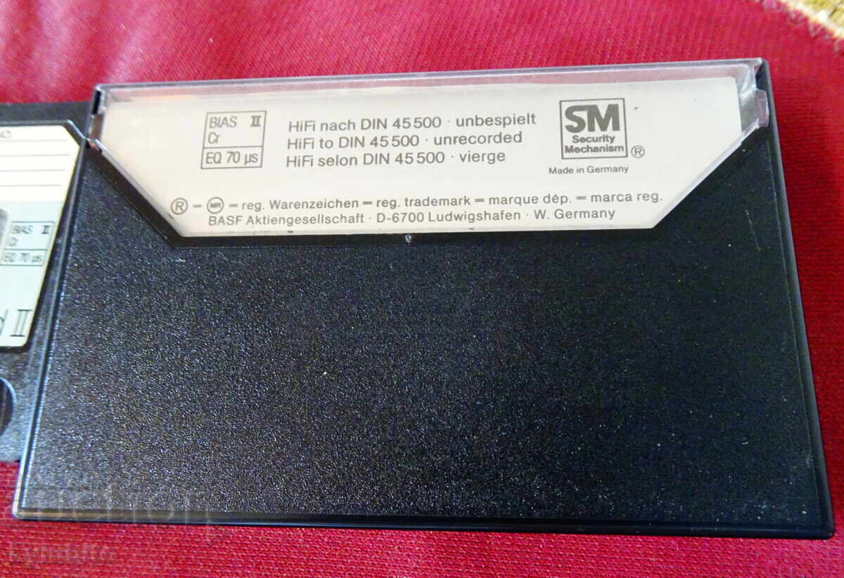 BASF audio cassette with Santana and Mick Jagger - 6 BASF audio cassette with Santana and Mick Jagger - 6