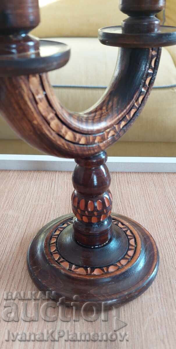 Wood carving candlestick for connoisseurs - 5 Wood carving candlestick for connoisseurs - 5