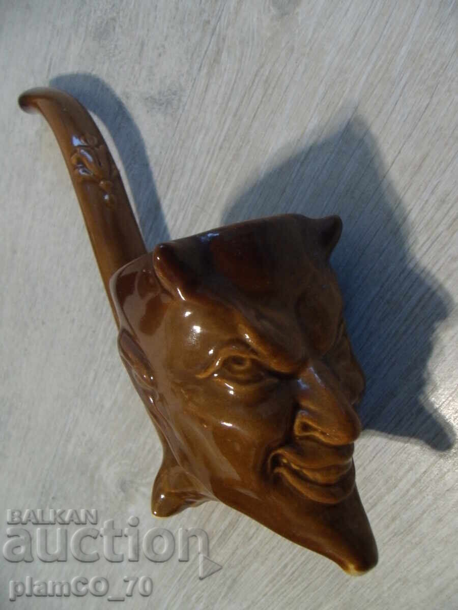 Auction  No. 7932 Old Russian Decorative Ceramic Figure - Devil