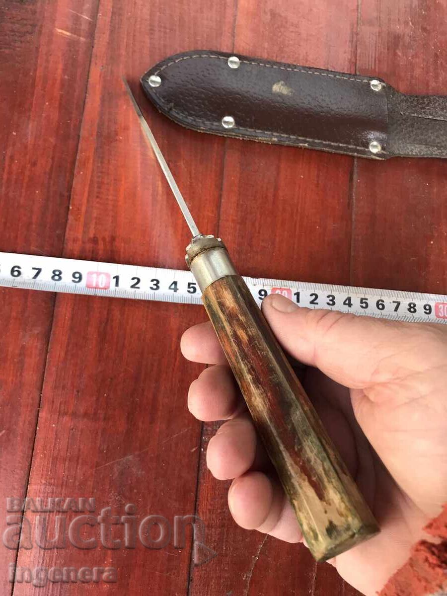 OLD KNIFE BULGARIA BLADE SHEATH with price 96.00 BGN | € 49.08 OLD KNIFE BULGARIA BLADE SHEATH with price 96.00 BGN | € 49.08