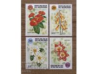 Burundi - Flowers (1992) MNH