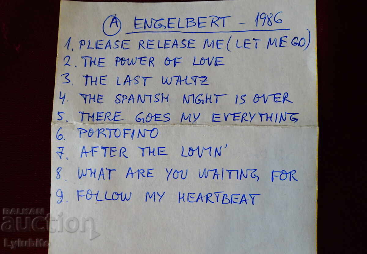 Hitachi Audio Cassette with Engelbert Humperdinck - 5