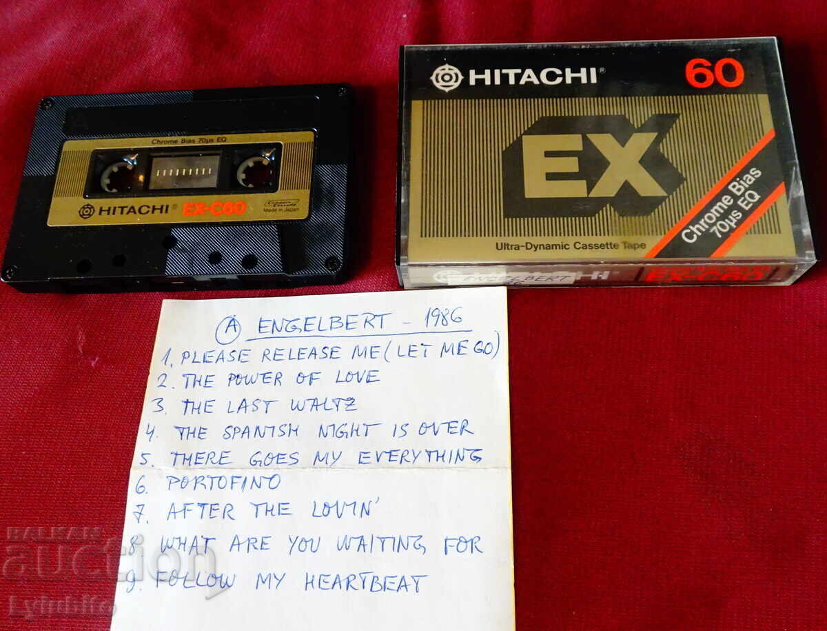 Hitachi Audio Cassette with Engelbert Humperdinck