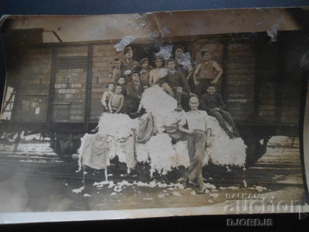 Old photo, "Memory from the Ivan Velichkov fabric" Old photo, "Memory from the Ivan Velichkov fabric"